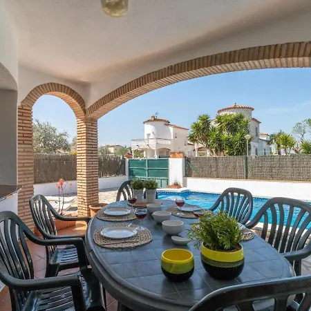 Casa Con Piscina, A/a, Wifi, Barbacoa, A 200 M De La Playa - Es-89-75 Дом отдыха *