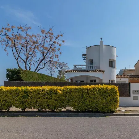 Casa Con Piscina, A/a, Wifi, Barbacoa, A 200 M De La Playa - Es-89-75 Sant Pere Pescador