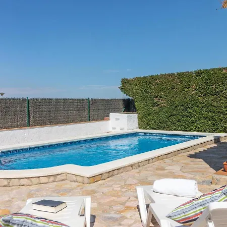 Casa Con Piscina, A/a, Wifi, Barbacoa, A 200 M De La Playa - Es-89-75 *
