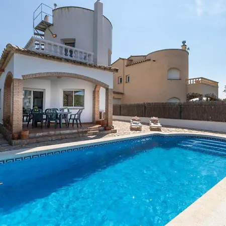 Casa Con Piscina, A/a, Wifi, Barbacoa, A 200 M De La Playa - Es-89-75 Sant Pere Pescador