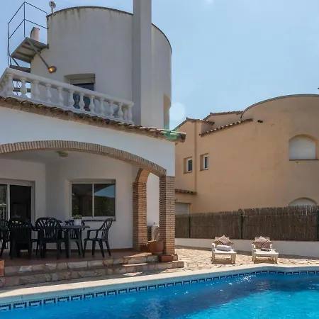Σπίτι διακοπών Casa Con Piscina, A/a, Wifi, Barbacoa, A 200 M De La Playa - Es-89-75